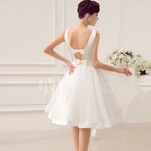 A Line Wedding Dress (Size 8)